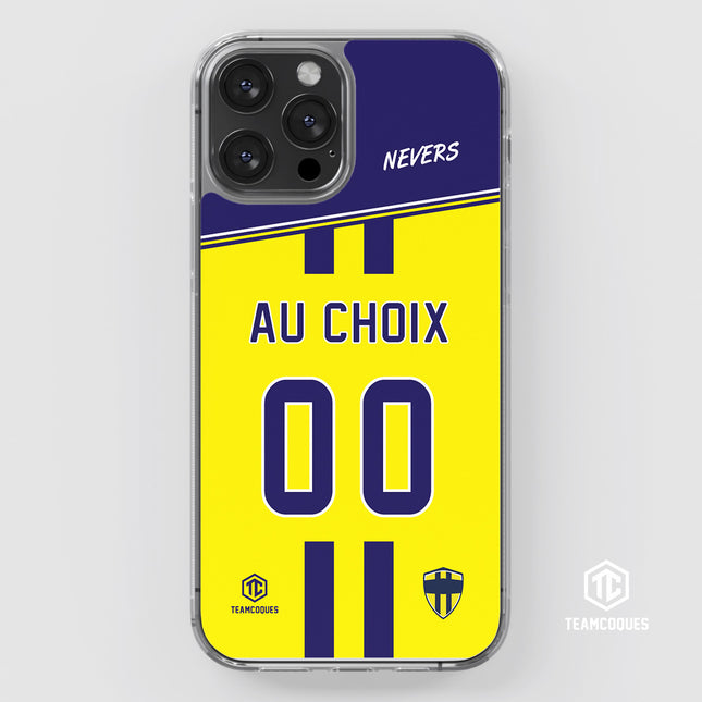 Coque rugby NEVERS personnalisable - TEAMCOQUES