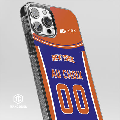 Coque basket NBA NEW YORK KNICKS personnalisable - TEAMCOQUES