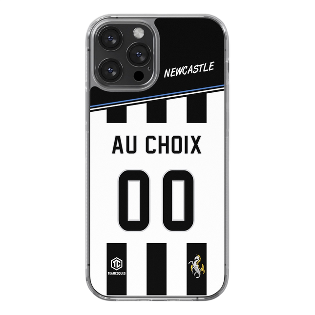 Coque foot NEWCASTLE personnalisable - TEAMCOQUES
