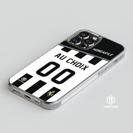Coque foot NEWCASTLE personnalisable - TEAMCOQUES
