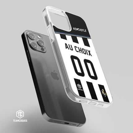 Coque foot NEWCASTLE personnalisable - TEAMCOQUES