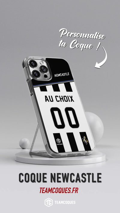 Vidéo Coque foot NEWCASTLE personnalisable - TEAMCOQUES