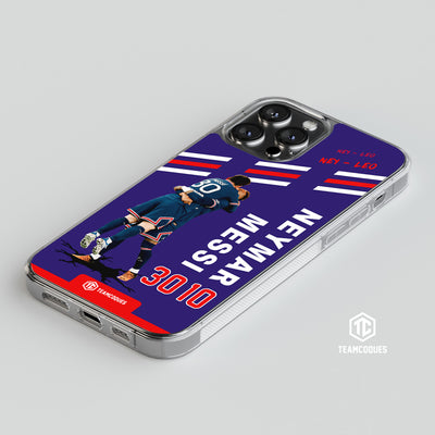 Coque joueur NEYMAR JR & LEO MESSI PARIS - TEAMCOQUES