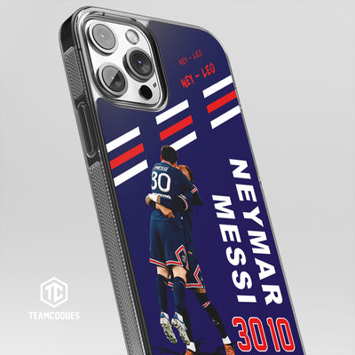 Coque joueur NEYMAR JR & LEO MESSI PARIS PSG - TEAMCOQUES