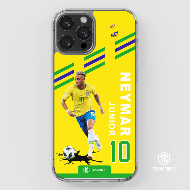 Coque joueur NEYMAR JR BRÉSIL - TEAMCOQUES