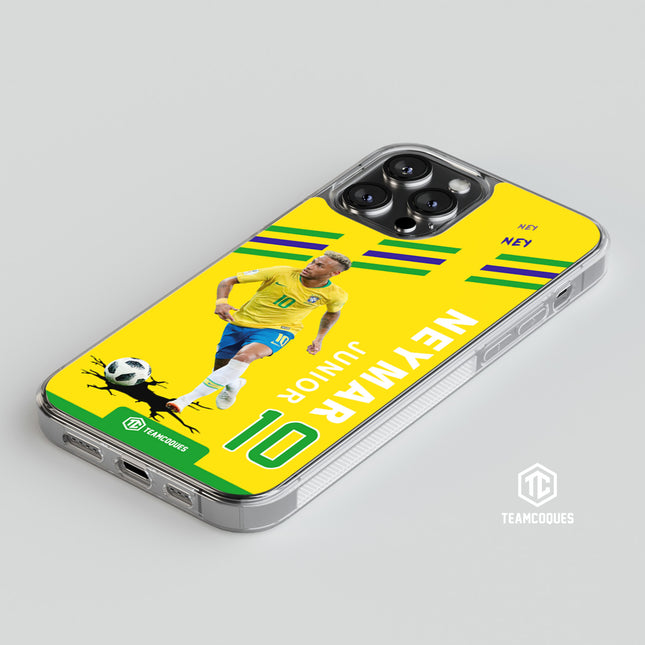 Coque joueur NEYMAR JR BRÉSIL - TEAMCOQUES
