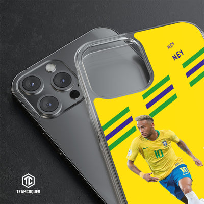 Coque joueur NEYMAR JR BRÉSIL - TEAMCOQUES