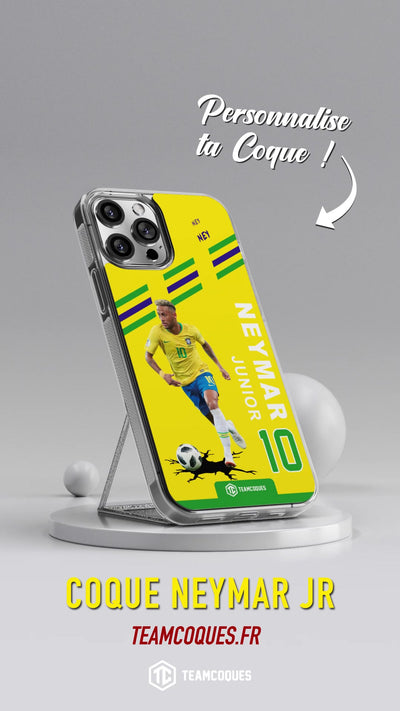 Vidéo Coque joueur NEYMAR JR BRÉSIL - TEAMCOQUES