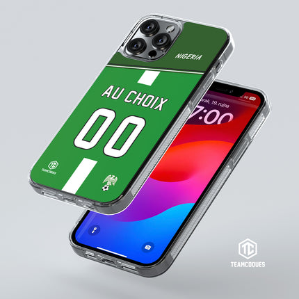 Coque foot NIGERIA personnalisable - TEAMCOQUES