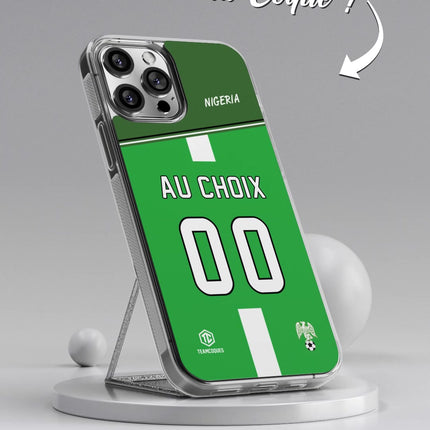 Vidéo Coque foot NIGERIA personnalisable - TEAMCOQUES
