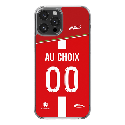 Coque foot NIMES personnalisable - TEAMCOQUES