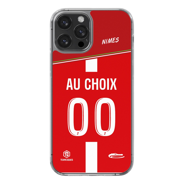 Coque foot NIMES personnalisable - TEAMCOQUES