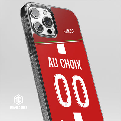 Coque foot NIMES personnalisable - TEAMCOQUES