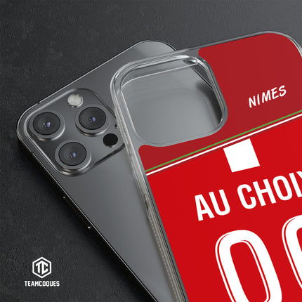 Coque foot NIMES personnalisable - TEAMCOQUES
