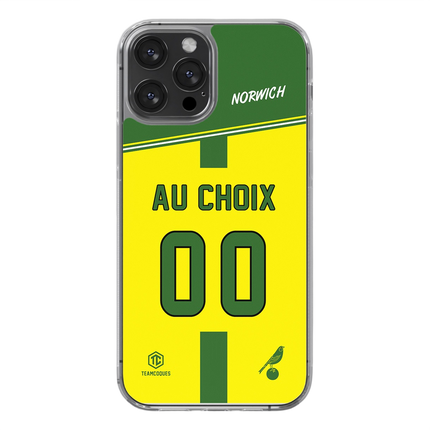 Coque foot NORWICH personnalisable - TEAMCOQUES