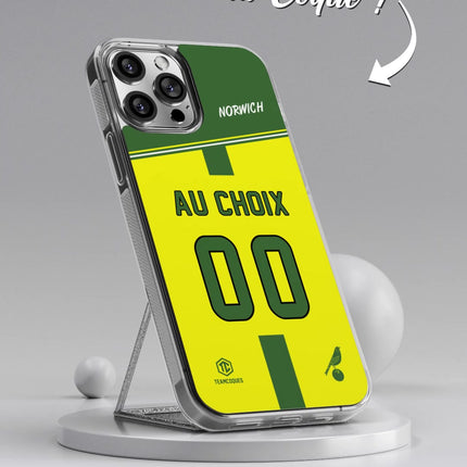 Vidéo Coque foot NORWICH personnalisable - TEAMCOQUES