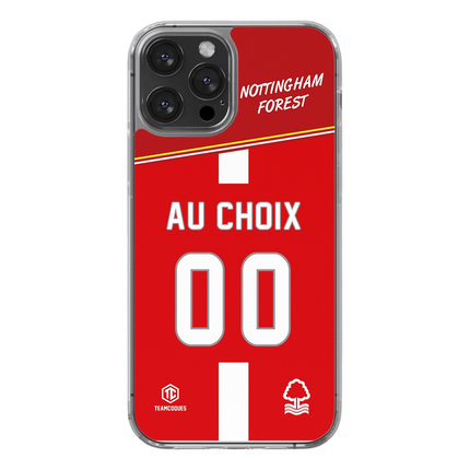 Coque foot NOTTINGHAM FORREST personnalisable - TEAMCOQUES