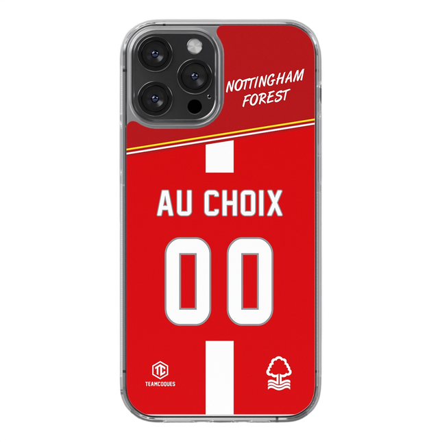 Coque foot NOTTINGHAM FORREST personnalisable - TEAMCOQUES