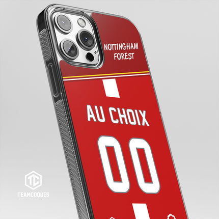 Coque foot NOTTINGHAM FORREST personnalisable - TEAMCOQUES