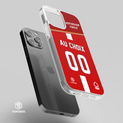 Coque foot NOTTINGHAM FORREST personnalisable - TEAMCOQUES