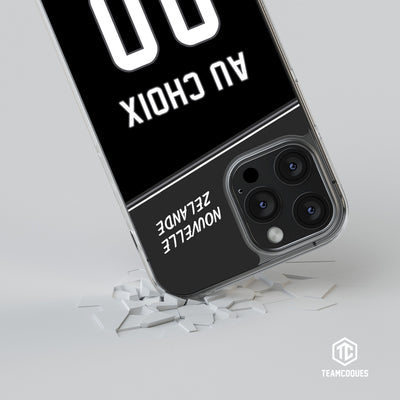 Coque rugby NOUVELLE ZELANDE ALL BLACKS personnalisable - TEAMCOQUES