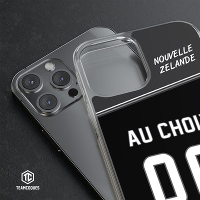 Coque rugby NOUVELLE ZELANDE ALL BLACKS personnalisable - TEAMCOQUES