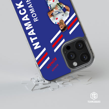 Coque joueur ROMAIN NTAMACK XV FRANCE - TEAMCOQUES