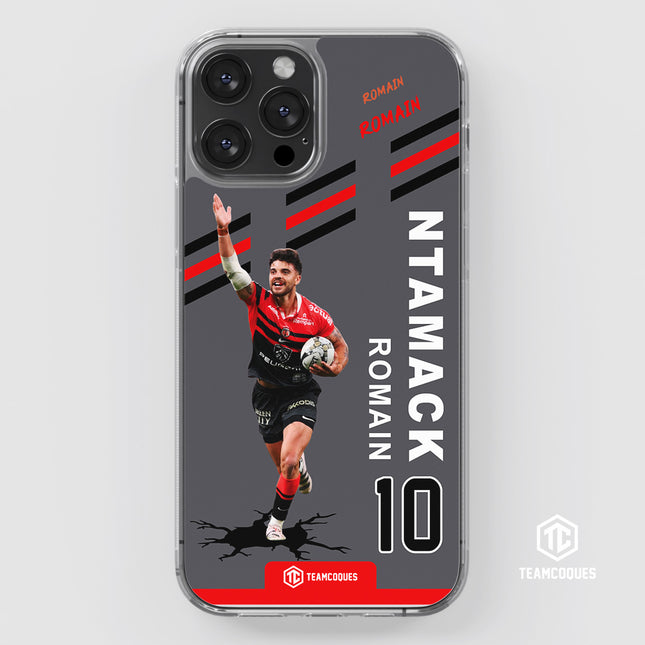 Coque joueur ROMAIN NTAMACK TOULOUSE - TEAMCOQUES