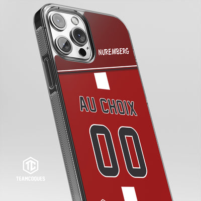 Coque foot NUREMBERG personnalisable - TEAMCOQUES
