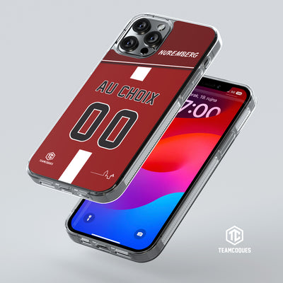 Coque foot NUREMBERG personnalisable - TEAMCOQUES
