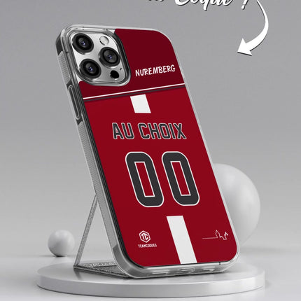Vidéo Coque foot NUREMBERG personnalisable - TEAMCOQUES
