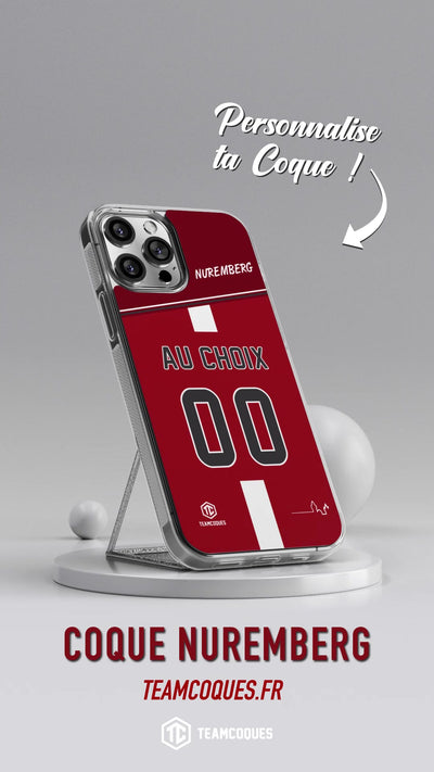 Vidéo Coque foot NUREMBERG personnalisable - TEAMCOQUES