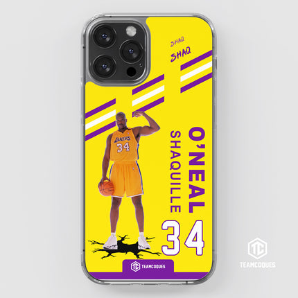 Coque joueur SHAQUILLE O'NEAL LAKERS LOS ANGELES NBA - TEAMCOQUES