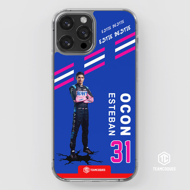 Coque joueur ESTEBAN OCON FORMULE 1 F1 - TEAMCOQUES