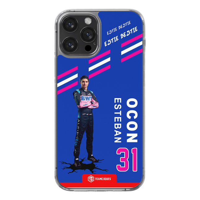 Coque joueur ESTEBAN OCON FORMULE 1 F1 - TEAMCOQUES