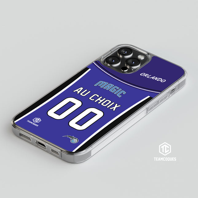 Coque basket NBA ORLANDO MAGIC personnalisable - TEAMCOQUES