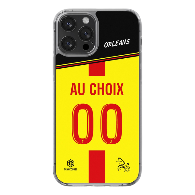 Coque foot ORLEANS personnalisable - TEAMCOQUES