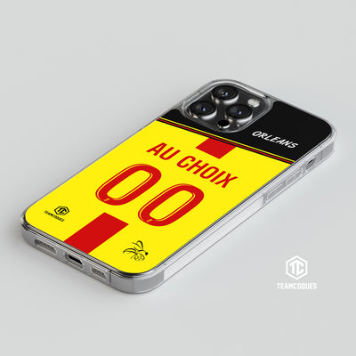 Coque foot ORLEANS personnalisable - TEAMCOQUES