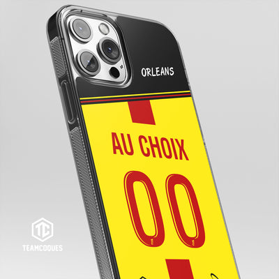 Coque foot ORLEANS personnalisable - TEAMCOQUES