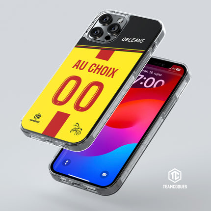 Coque foot ORLEANS personnalisable - TEAMCOQUES