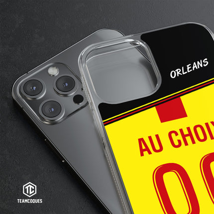 Coque foot ORLEANS personnalisable - TEAMCOQUES