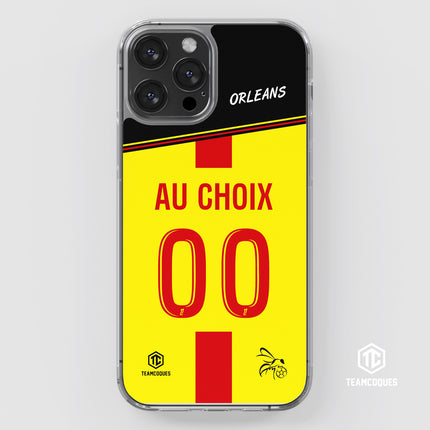 Coque foot ORLEANS personnalisable - TEAMCOQUES