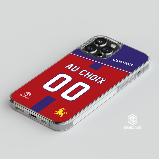 Coque foot OSASUNA personnalisable - TEAMCOQUES