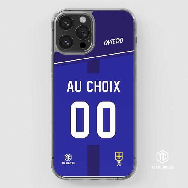 Coque foot OVIEDO personnalisable - TEAMCOQUES