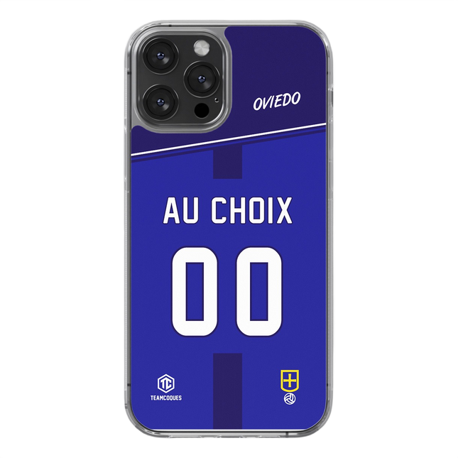 Coque foot OVIEDO personnalisable - TEAMCOQUES