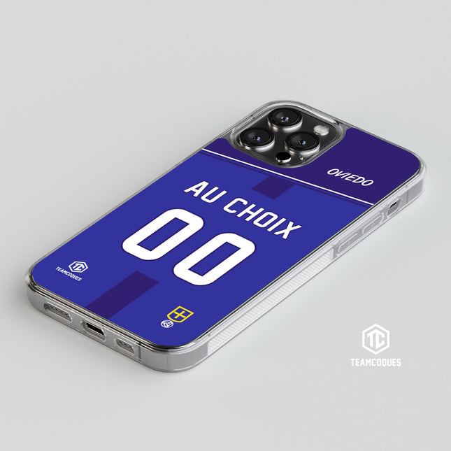 Coque foot OVIEDO personnalisable - TEAMCOQUES