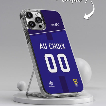 Vidéo Coque foot OVIEDO personnalisable - TEAMCOQUES