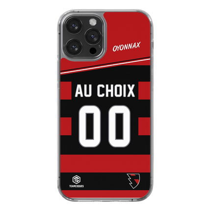 Coque rugby OYONNAX personnalisable - TEAMCOQUES