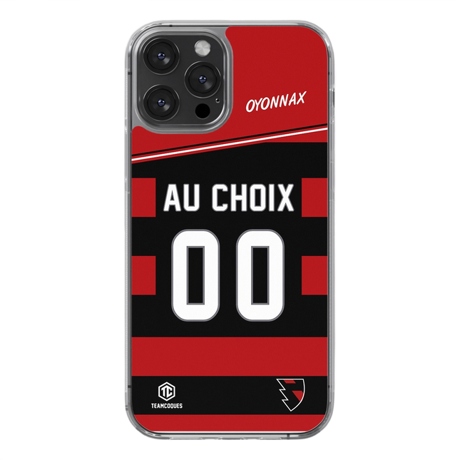 Coque rugby OYONNAX personnalisable - TEAMCOQUES