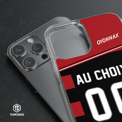 Coque rugby OYONNAX personnalisable - TEAMCOQUES